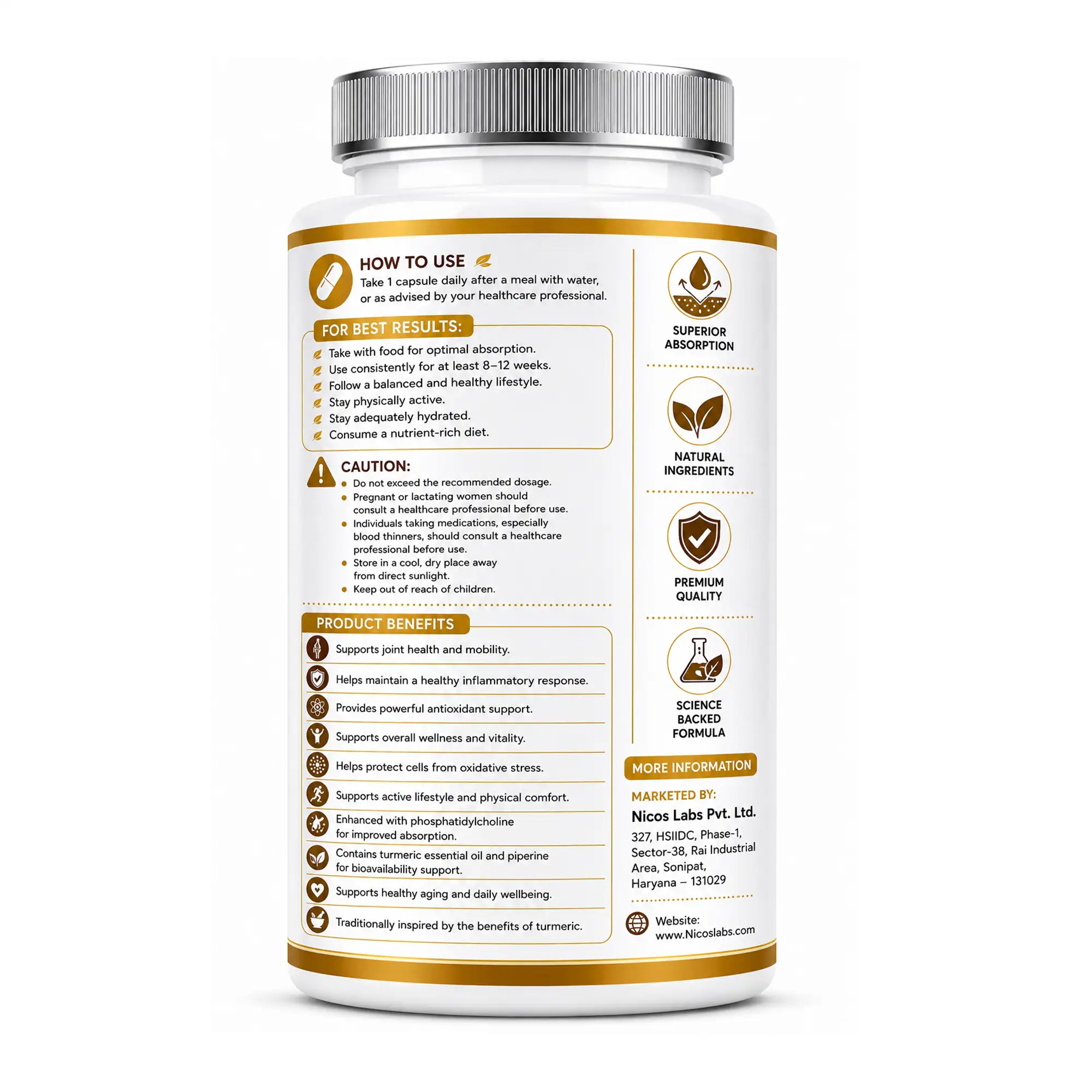 Curcumin Gold Capsules