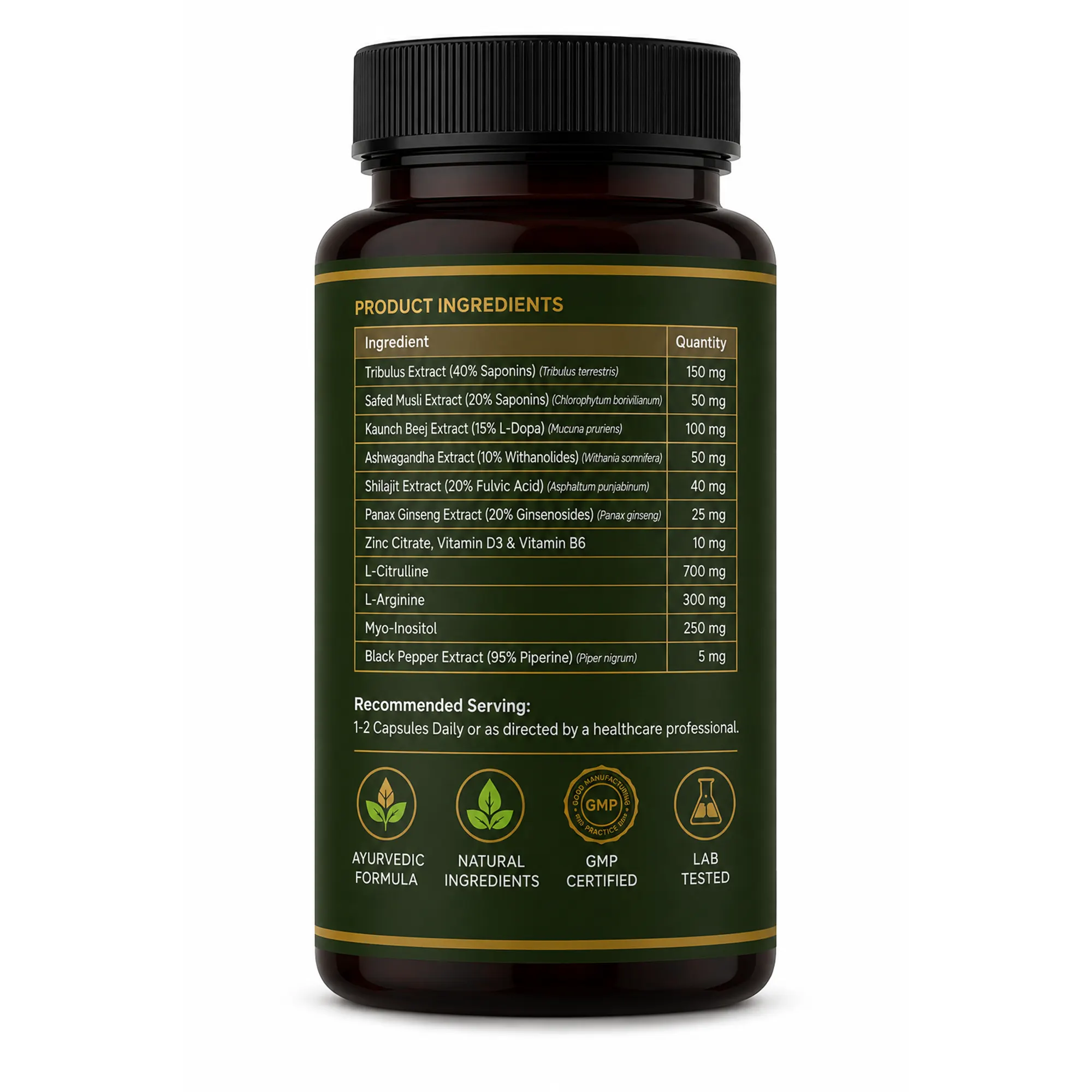 Men's Vitality Formula Capsules