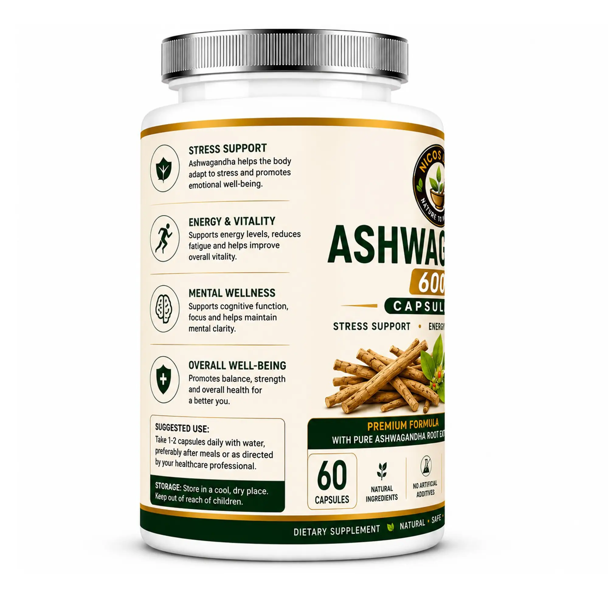 Ashwagandha 600 Capsules